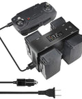 Battery Wall And Car Charger For DJI Mavic Air First Gen Drone Go To Rapid Charging Hub with remote and power cables