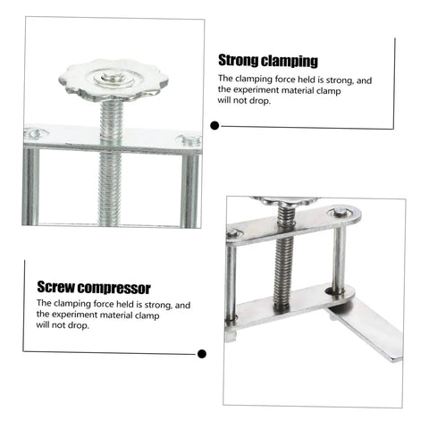 10 Pack Adjustable Screw Water Stopper Clamp For Lab Tubing Control Clips And Brackets, Quick Release Leak Prevention
