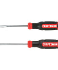 Bi Material Screwdriver Set Two Piece With Black Oxide Tips For Tough As Nails Durability, side view.