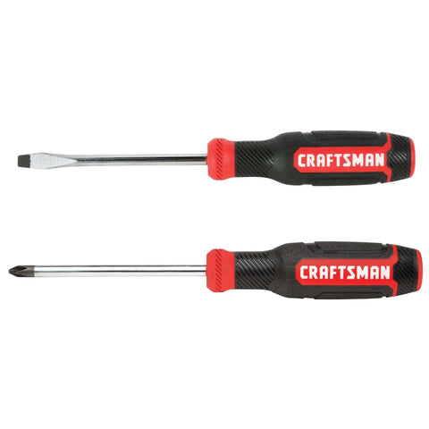 Bi Material Screwdriver Set Two Piece With Black Oxide Tips For Tough As Nails Durability, side view.