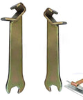 2 Pack Cleat Lever Lock Tools For HVAC Ductwork Clip 2in1 Heavy Duty Clamp Wrench Hook For Air Ducts Pro Grade Duct Tools
