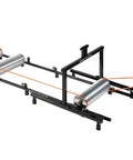 Kat 1 Indoor Roller Training Station for Cyclists, Quiet 4.5 Alloy Rollers With Low Resistance, Foldable Steel Frame, Wheelbase Adjustable