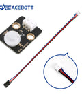 PIR Infrared Motion Sensor Module 3 Pack For Arduino And ESP32 With Easy Plug Cables Grab And Go Body Detection Plug And Play DIY Sensor Kit For Smart Home Projects, black PIR sensor board with XH2.54 cable