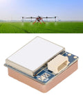 Pro Grade Positioning Module for Fixed Wing RC Drones and FPV Aircraft with PCB and Ceramic Antenna, field in background