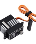 Premium Full Metal Waterproof Steering Gear Servo DS290MG showing aluminum body, attached wire, designed for RC pilots use.