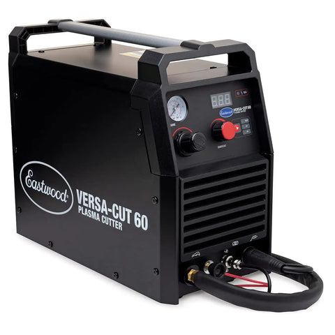 Versa Cut 60 Amp Plasma Cutter Pro Grade Dual Voltage Inverter Technology for metal fabrication and auto restoration projects