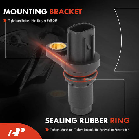 Two Pack Camshaft Position Sensor For Toyota And Lexus Vehicles Fits CT200h ES300h NX300h Scion iM iQ tC xD And More Easy Plug And Play Replacement OE Quality Durable Sensor For Reliable Engine Timing with mounting bracket and sealing rubber ring