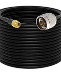 Ultra Flexible RG58 N Male To SMA Male Antenna Coax Cable 75 Feet Low Loss 50 Ohm Pure Copper RF Cable coiled with connectors