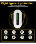 Portable 3.5Kw Ev Charger With 16A Type 1 Sae J1772 Connector showcasing eight protection types for secure charging.