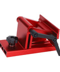 Slick Red Bench Grinder Sharpening Jig And Versatile Tool Rest For 6 Inch And 8 Inch Wheels with adjustable lever and knob