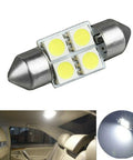 Fresh LED Interior Lighting Kit 11 Xenon White Bulbs T10 36mm Dome And License Plate Wedge Base Easy Drop In Spotlights Upgrade View DIY Project Save Cash No Tools Needed T10 wedge LED bulb