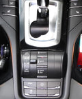 Interior with Set Of 2 Center Console Side Storage Boxes For Porsche Cayenne 2011 2018, Slim Car Organizer Trays holding small items.
