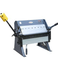 Ultra 24 Inch Box And Pan Brake With 3 Segment Movable Fingers And Rear Stops For Complex Sheet Metal Bends Heavy Duty