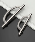 10 Pack Brushed Satin Nickel Cabinet Pulls 3.75 Inch Hole Centers Easy Install Kitchen Cabinet Handles Hardware For Cabinets And Drawers Durable Long Lasting Modern Look