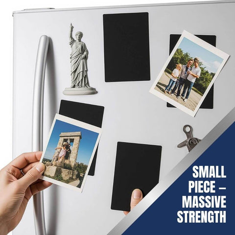 Stick On Magnetic Sheets With Adhesive Backing 4 By 6 Inches 1 Pack used on fridge for holding photos
