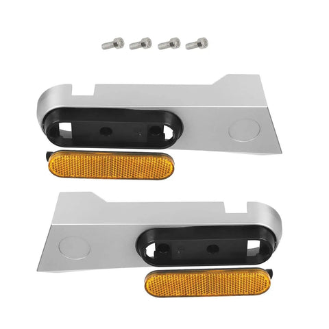 Lightweight Front And Rear Wheel Cover Protective Shell For Electric Scooters with screws, impact-resistant structure