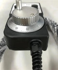 Manual Pulse Generator Handwheel HPL01-2Z9 PL0-300-49 MPG Precision Control Device For CNC Router Milling Machine Operations And Industrial Machining Tasks, silver dial