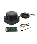 RPLIDAR C1 360 Degree 2D Lidar Sensor with cables and circuit board, 12m scan radius, high precision 0.72 degree resolution, IP54 dustproof