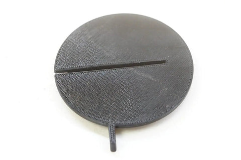 Delta Bandsaw Table Insert Throat Plate 3 Inch For 28-350 With Slim Slotted Opening, durable material, shown from above
