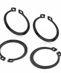 Beefed Up Ball Joints For RZR 570 800 900 Front And Rear Upper Lower Style Replacement Set Durable UTV Parts 7061220 7061187 7081505 7081580 7081666 Bundle, 4 black rings