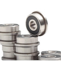 Slick F623RS Double Sealed Flange Ball Bearings 3X10X4MM ABEC 7 For Voron 0 Motion Builds on white background