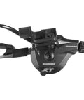 XT M8000 I-Spec II 11-Speed Right Trigger Shifter For Mountain Bikes with aluminum body and ergonomic grip