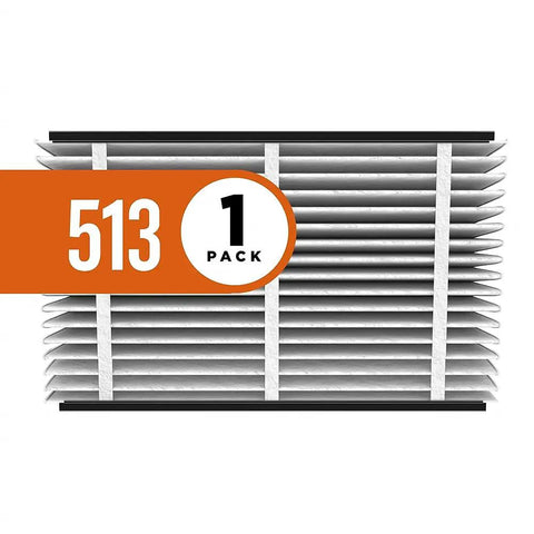 513 Replacement Filter For Air Purifier With MERV 13 High Efficiency Self Seal Fit For 1510 Breathe Easy Annual Change