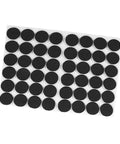 48Pcs Nonslip Self-Adhesive Rubber Feet Pads For Furniture Chairs Tables Sofas 2 Cm Diameter Floor Protectors on white background