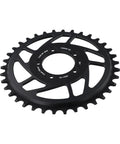 36T Chainring For 1000W Mid Drive E Bike Motor 13mm Offset 6061 T6 Aluminum Black Sprocket Wheel For 48V 52V Bafang Systems.