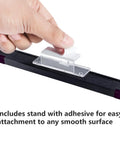 Hand placing adhesive stand on Wired Infrared Sensor Bar For Nintendo Wii And Wii U Consoles Replacement