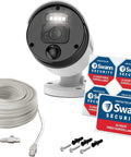 PoE NVR Add On Security Camera For Wired CCTV Recorders 4K Ultra HD Video Indoor Outdoor Surveillance with accessories