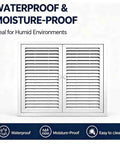 Pro Grade Aluminum Alloy Drywall Access Panel Featuring Slick Heat Dissipation Ventilation Mesh Hella Sturdy Metal Construction And Nifty Handle For Home Tasks waterproof moisture-proof design for humid environments.