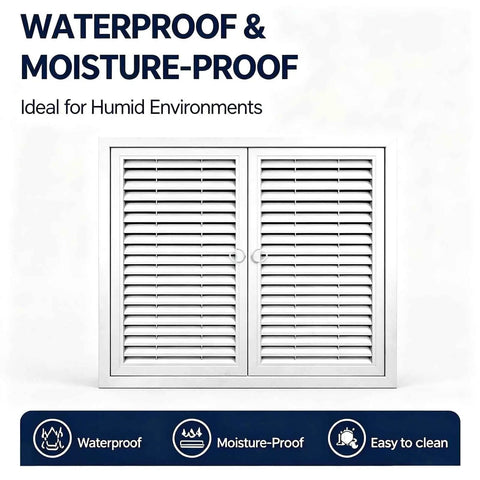 Pro Grade Aluminum Alloy Drywall Access Panel Featuring Slick Heat Dissipation Ventilation Mesh Hella Sturdy Metal Construction And Nifty Handle For Home Tasks waterproof moisture-proof design for humid environments.