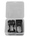 Heavy Duty Leather Cutting Dies Storage Box Hollow Rectangle Oval Metal Hole Punch Cutter Tools For Diy Handmade Home Decor Belt Keychain Jewelry Sturdy Alloy Steel Sharp Long Lasting Precision Cuts Make Them Look Badass Pro Rad Shop in plastic case