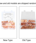 110 Piece Dent Puller Rings Round For Car Body Welding Repair Tool Set shown in new and old package types