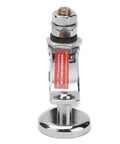 Powerful Magnetic Welding Ground Clamp With Heavy Duty Strong Magnetism And Iron Build for secure connections, showcasing chrome finish and sturdy design.