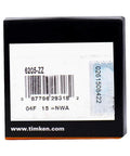 Box of 6205 ZZ Ball Bearings 2 Pack With Dual Metal Seals 25x52x15mm visible barcode and labels