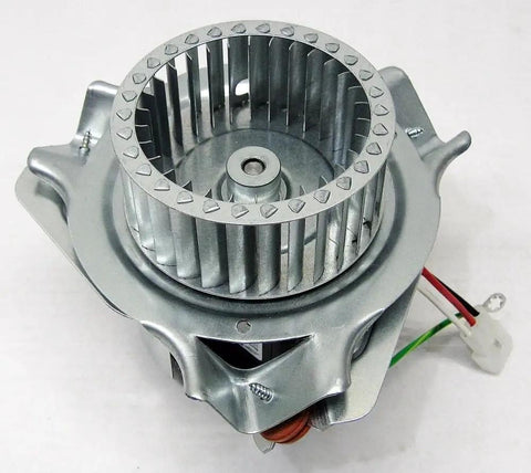 326628-761 Draft Inducer Fan Furnace Blower Motor Assembly with metal bracket and wheel, direct replacement for Carrier furnace.