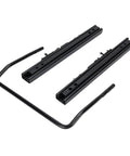 Universal Seat Sliders With Dual Lock Design For Bottom Or Side Mounted Seats, Pro Grade Heavy Duty Steel Seat Mounting Track System