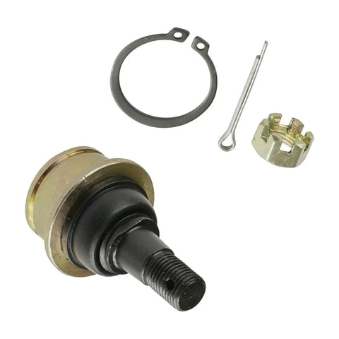 Upper And Lower Ball Joints Replacement Kit For Yamaha Rhino UTV ATV Models 350 400 450 660 700 2004 2005 2006 2007 2008 2009 2010 2011 2012 2013 Four Piece Set Perfect Fit With OEM Style Specs 37S 23549 01 00 37S 23549 00 00, four-piece kit with ball joint, snap ring, cotter pin and castle nut