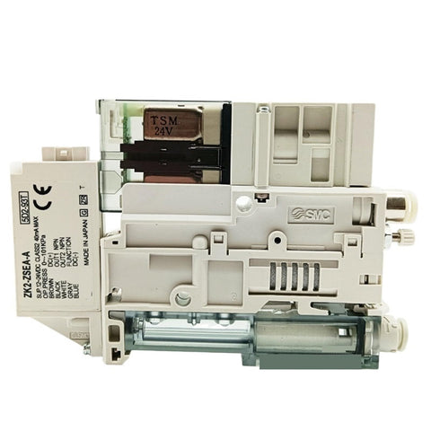 Industrial Vacuum Generator 15KW Power Unit With ZK2A07K5AL-06 ZK2A10K5ALA-06 ZK2A12K5AL-08 And NL2 Color Codes component view
