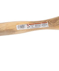 14 Ounce Shingle Hatchet for Roofing with Adjustable Gauge, Made in the USA, standard and metric measurements, side view