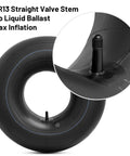 Heavy Duty 2 Piece Inner Tube Pack For Lawnmowers Golf Carts And Tractors Fits 20X8 18X9 Rims featuring TR13 Straight Valve Stem.