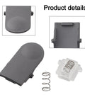 Heavy Duty Dust Collector Base Replacement Part optimized for T30 R10 and G9 vacuums showing sturdy plastic assembly and springs.