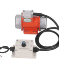 30W Brushless DC Vibration Motor With 4000 RPM, Adjustable Exciting Force, Speed Controller, Quiet Shaker Table Motor, DC12V, Aluminum Alloy Build For Concrete Vibration