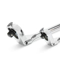 Two Piece Flex Head Teardrop Ratchet Set With One Quarter Inch And Three Eighths Inch Drives 120XP Dual Material Handles close-up