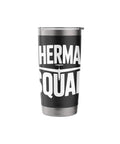 Insulated Stainless Steel Tumbler For Sailplane Pilots And Glider Club Fans with bold lettering on black background