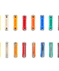 Full Throttle Torpedo Fuses Assortment With 120 Pieces For Classic Cruisers And Hot Rods Featuring 5A To 40A Amps in various colors.