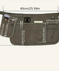 Dang Tough Canvas Tool Belt Bag Multi Pocket Work Apron with measurements 65cm x 36cm, multiple pockets for tools.