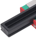 Close-up of Two Pack Linear Motion Carriage Block for MGN12H Rails Heavy Duty Slider Bearing, showing aluminum and steel construction for 3D printers.